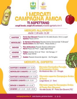 I MERCATI DI CAMPAGNA AMICA